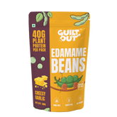 Cheesy Garlic Edamame