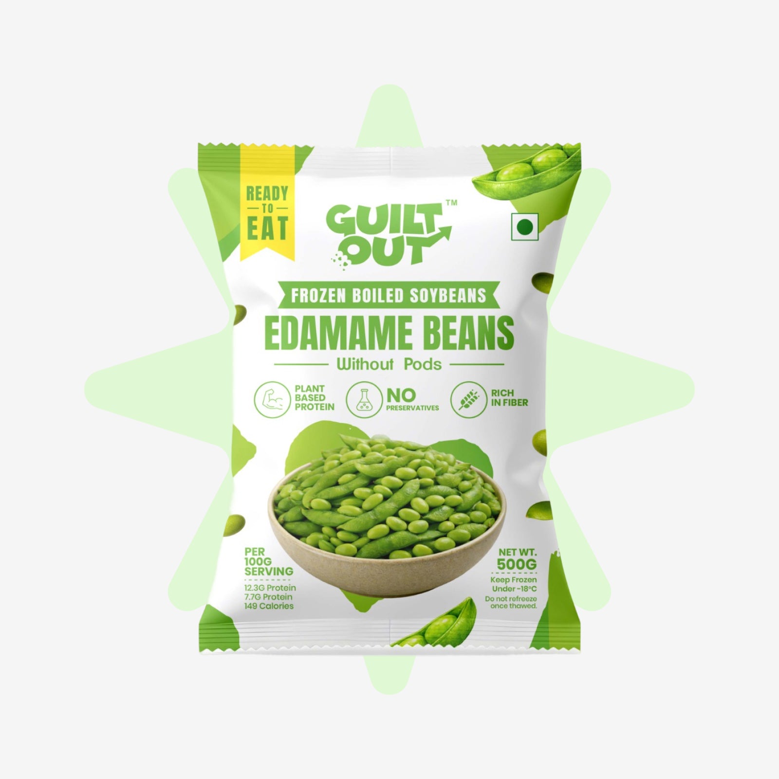 FROZEN EDAMAME (PLAIN)