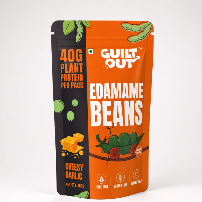 Cheesy Garlic Edamame (100GM)